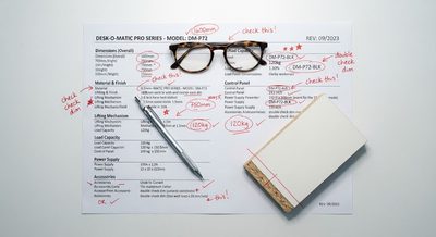How to Read a Desk Spec Sheet Like a Product Manager