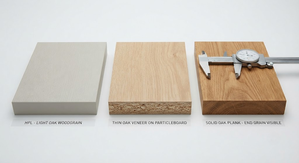 Laminate, Veneer, or Solid Wood? What Your Desk Top Is Actually Made Of