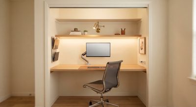 The Closet Office: 32 Square Feet That Can Actually Work