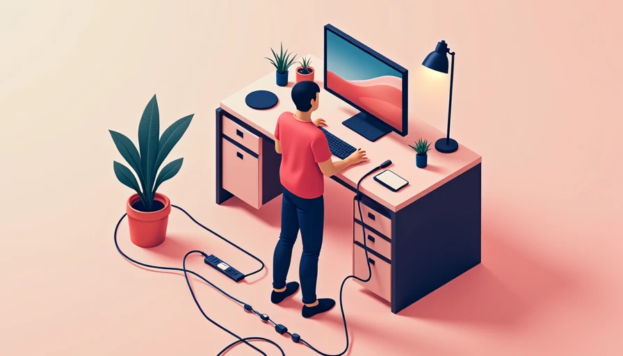 Cable Management Desk Ideas for a Home Office That Stays Usable