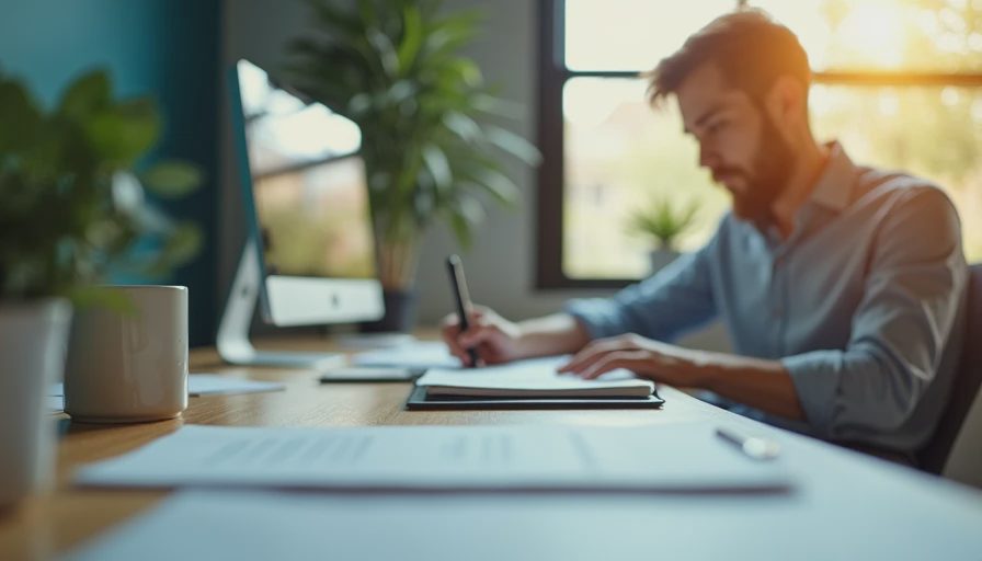 Visual context for home office desk setups