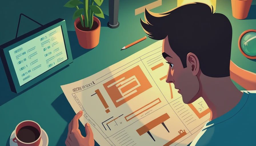 Illustration for diy desk plans free