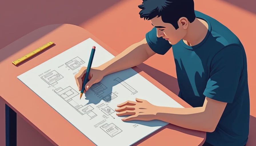 Visual context for diy gaming desk plans