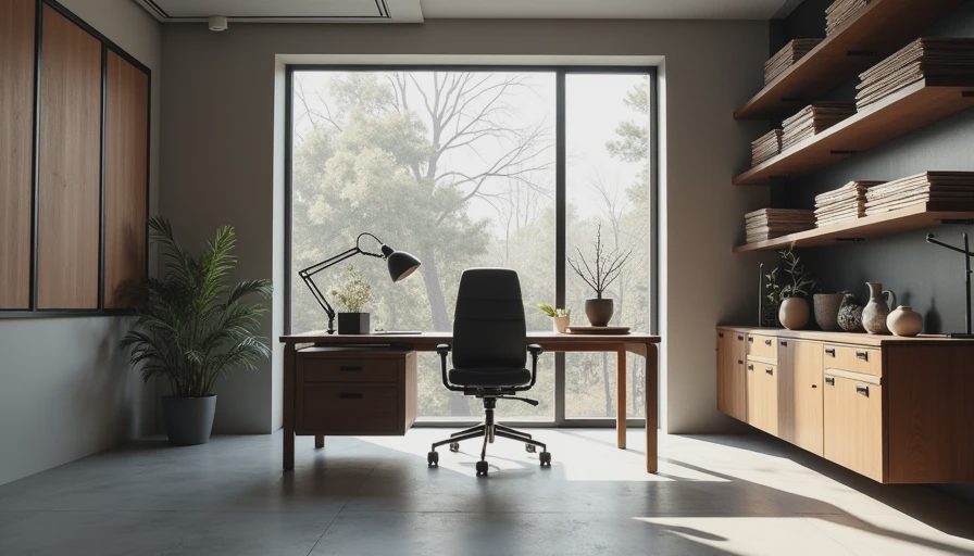 Visual context for quality home office furniture