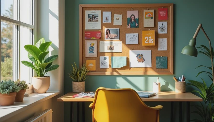 Illustration for budget-friendly ways to personalize home office without new furniture