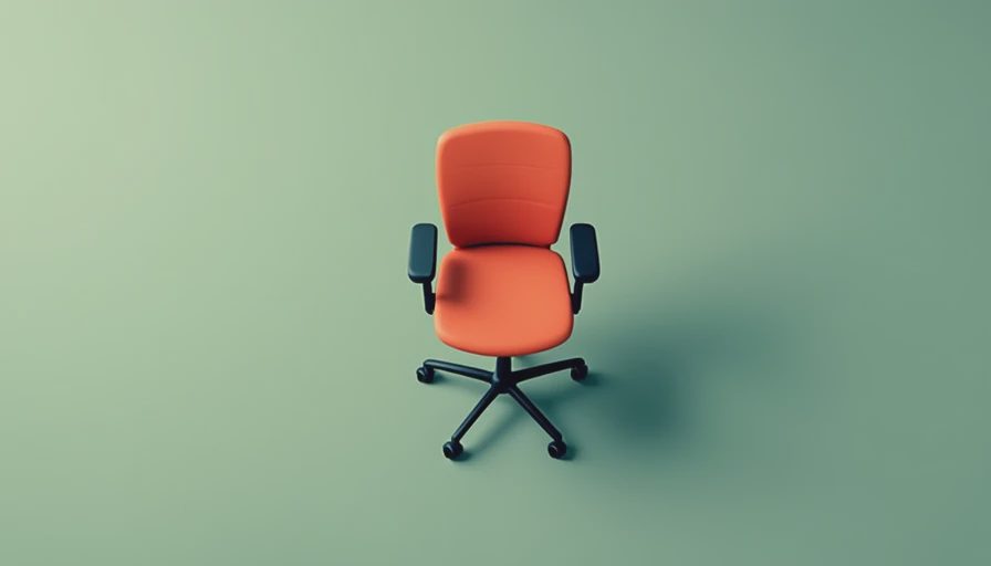 Visual context for ergonomic office chair