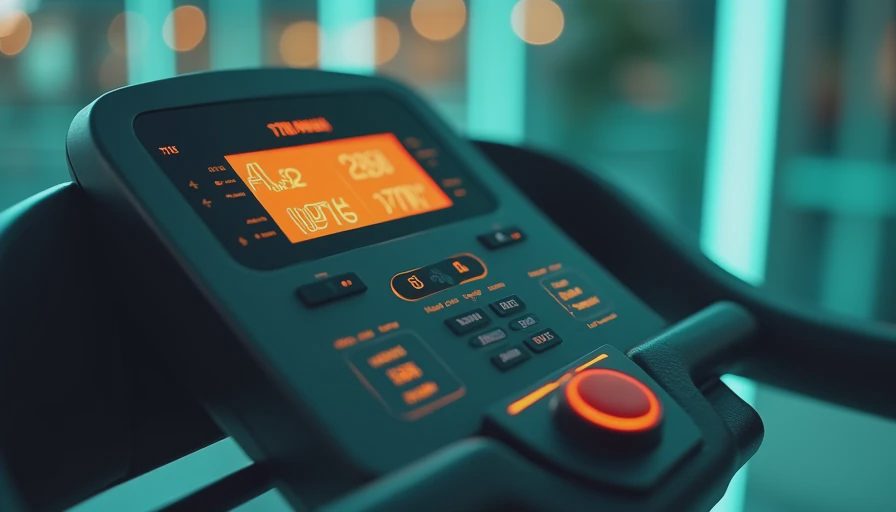 Visual context for under desk treadmill